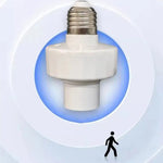 E27 Lamp Holder with Motion Sensor (Set of 3)