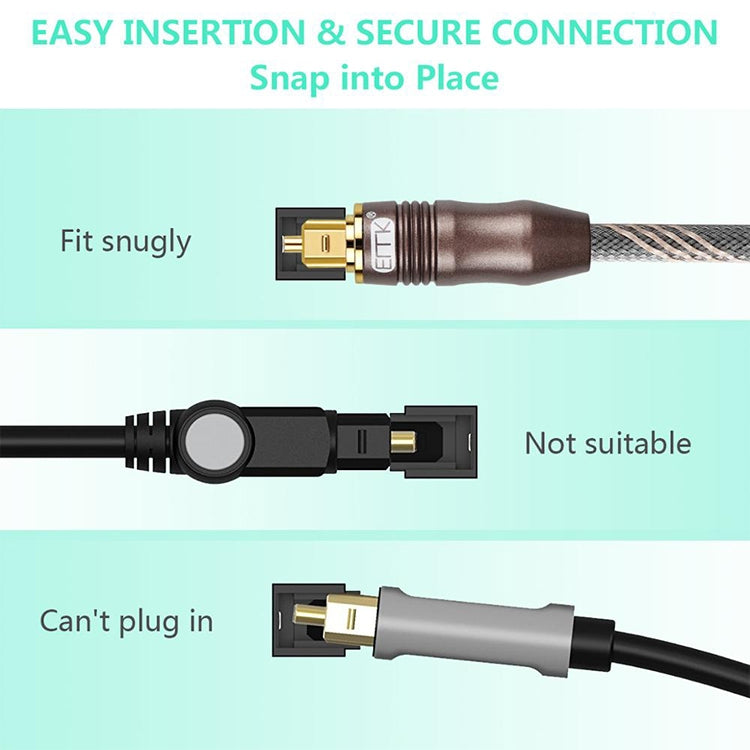 OptiLink | 25m Toslink Kabel für digitale Audioverbindungen