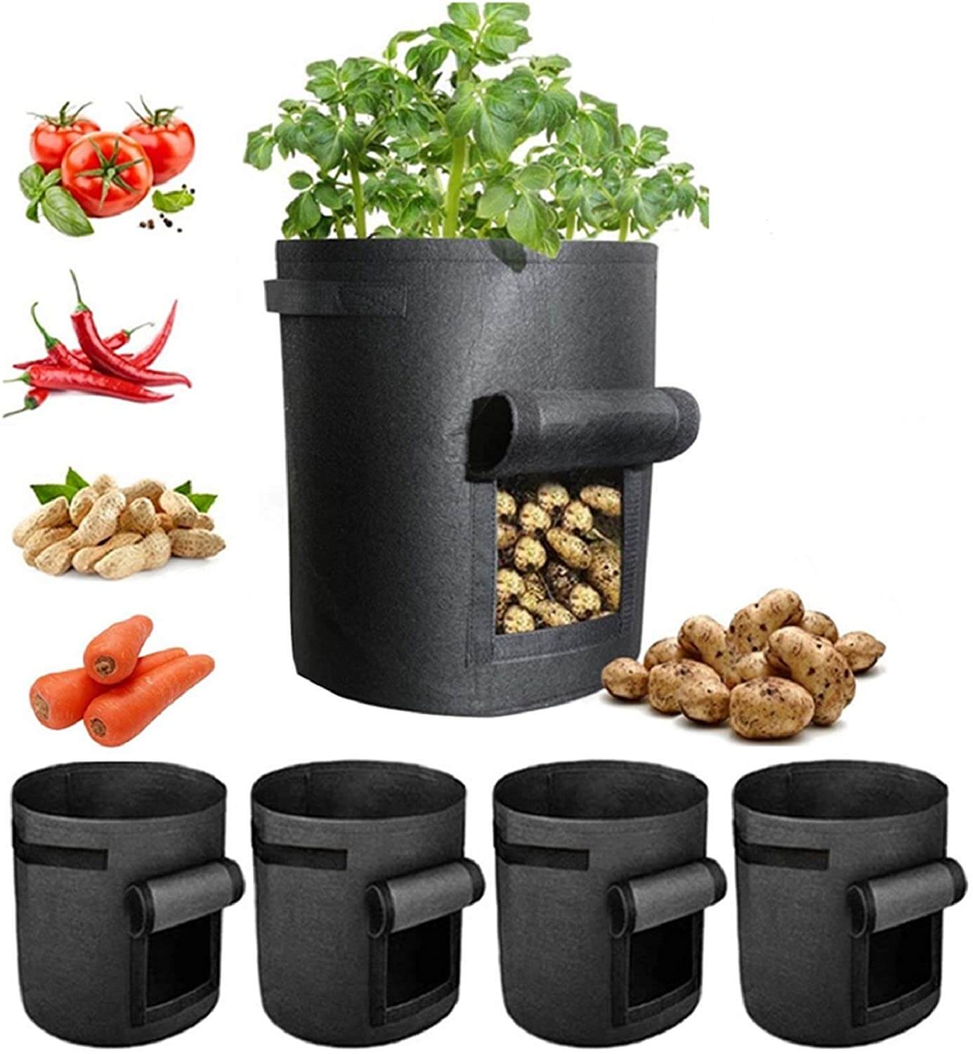 Praktischer Kartoffelanbaubeutel