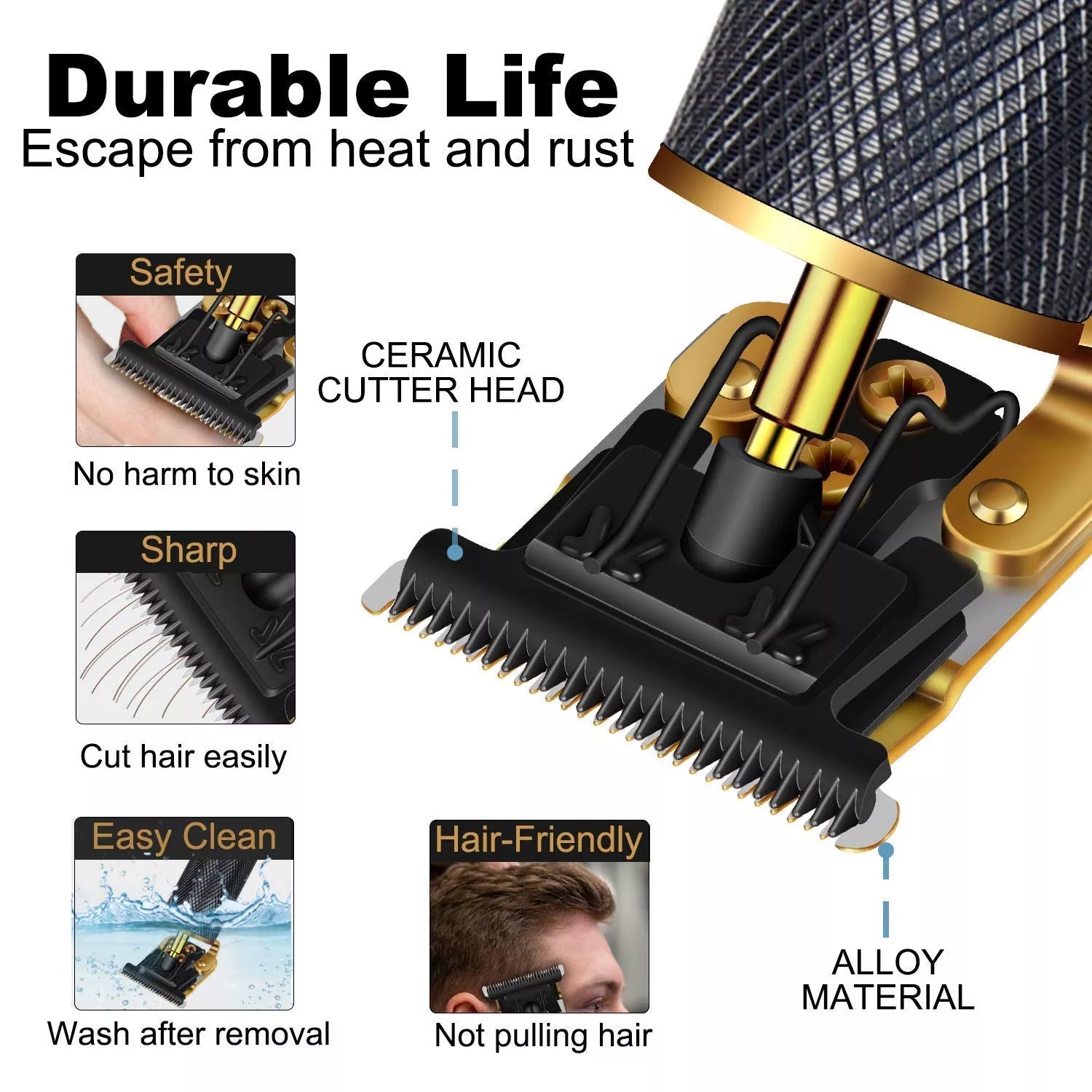 Precise Hair Trimmer for Perfect Styling