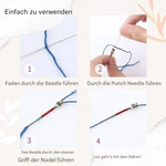 Praktisches Sticknadelset für kreative Projekte