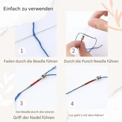 Praktisches Sticknadelset für kreative Projekte