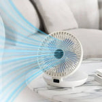EcoBreeze - Tragbarer Wandventilator für jeden Raum
