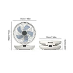 EcoBreeze - Tragbarer Wandventilator für jeden Raum