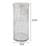 Stainless Steel Grill Basket | Rolling Basket for Even Grilling