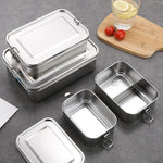 Edelstahl Lunchbox Set – Umweltfreundliche Aufbewahrungslösung