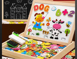 EduCreate - Beidseitiges Magnetisches Zeichentafel-Set