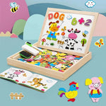 EduCreate - Beidseitiges Magnetisches Zeichentafel-Set