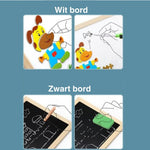 EduCreate - Beidseitiges Magnetisches Zeichentafel-Set