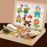 EduCreate - Beidseitiges Magnetisches Zeichentafel-Set