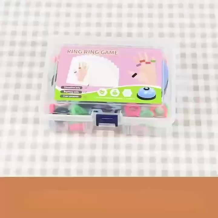 EduRing - Pädagogisches Finger-Ring Brettspiel für Kinder
