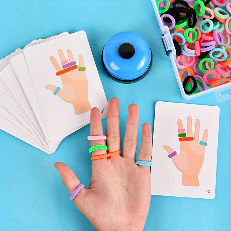 EduRing - Pädagogisches Finger-Ring Brettspiel für Kinder