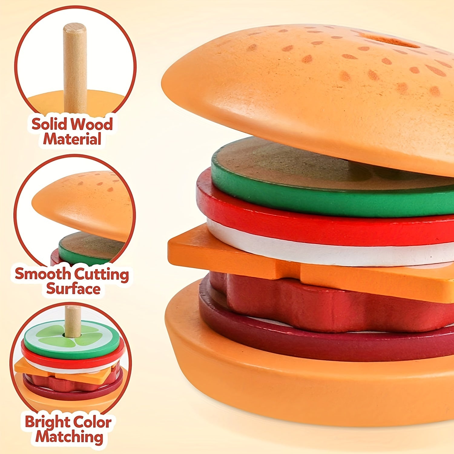 Montessori Stacking Toy - Creative Learning for Toddlers