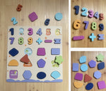 Lernpuzzles (SET MIT 3) - Spielerische Lernhilfen für Kleinkinder