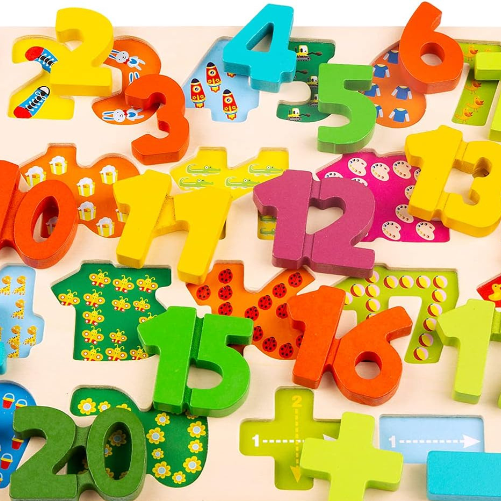 Lernpuzzles (SET MIT 3) - Spielerische Lernhilfen für Kleinkinder