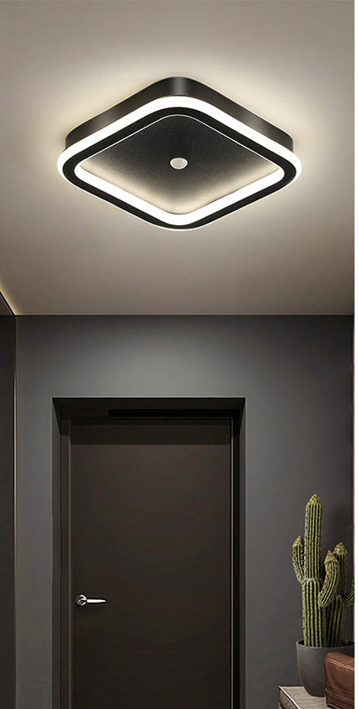 Luminex | Motion-Activated LED Ceiling Light with Sensor | Energy-Saving | Ideal for Hallways & Bathrooms