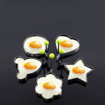 Eier-Bratformen aus Edelstahl für kreative Frühstücke
