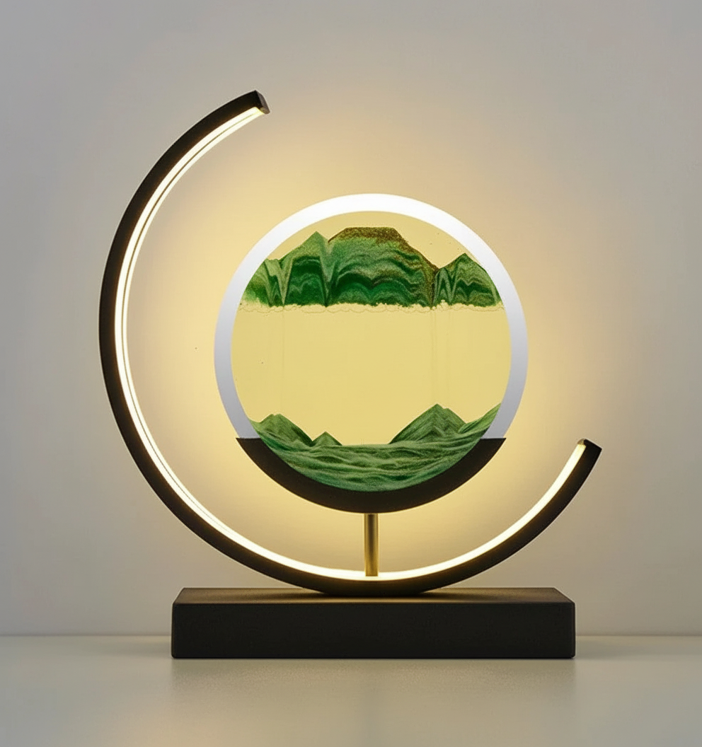 SaharaLight Table Lamp – Handcrafted Luminaire for a Relaxing Atmosphere