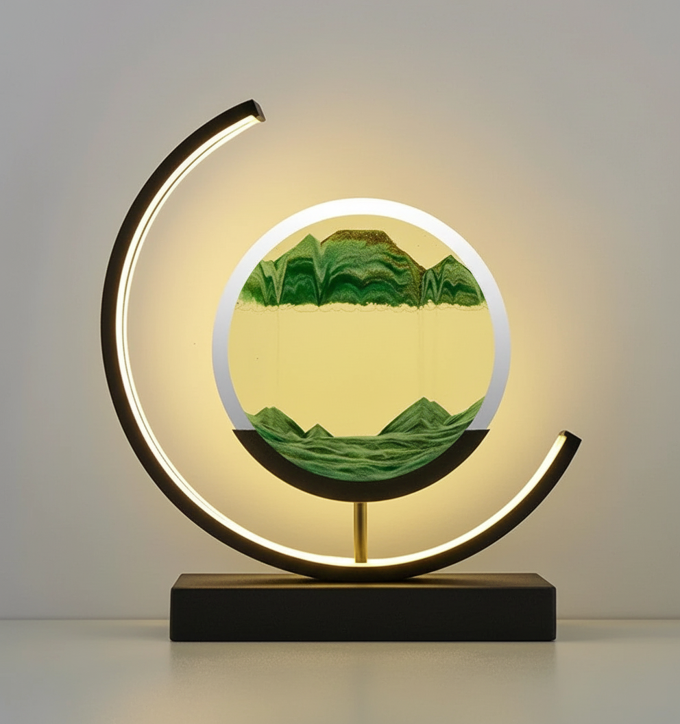 SaharaLight Table Lamp – Handcrafted Luminaire for a Relaxing Atmosphere