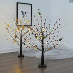Wunderschöner 55 cm Dekorativer Baum mit Warmweißen LED-Lichtern