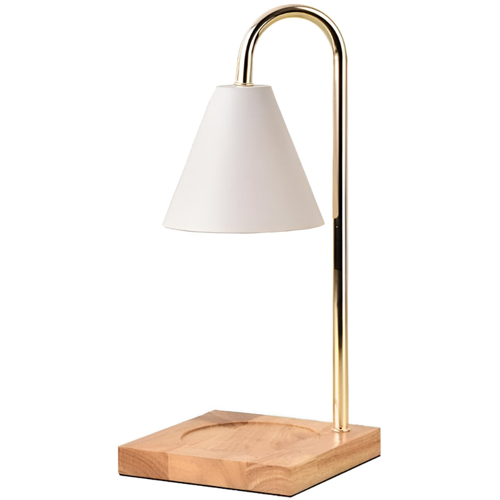 Stimmungsvolle Kerzenwärmer-Lampe ohne Flamme mit Timer und Dimmfunktion