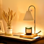Stimmungsvolle Kerzenwärmer-Lampe ohne Flamme mit Timer und Dimmfunktion