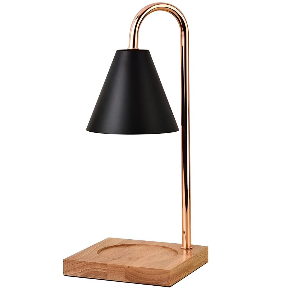 Stimmungsvolle Kerzenwärmer-Lampe ohne Flamme mit Timer und Dimmfunktion
