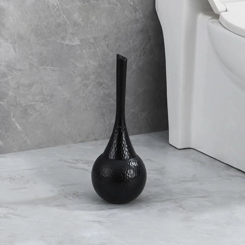 Stylische Toilettenbürste in Gold mit Ergonomischem Griff und Halter