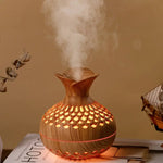Eleganter Ultraschall Aroma Diffusor mit 300 ml Wassertank und LED Nachtlicht