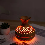 Eleganter Ultraschall Aroma Diffusor mit 300 ml Wassertank und LED Nachtlicht