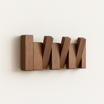 Elegant Wooden Coat Rack with Stylish Hooks – Practical Wall Solution