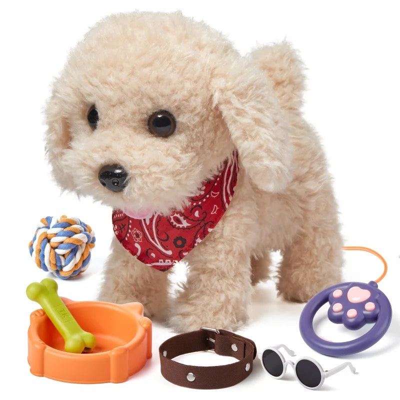 Fido – Interaktiver Plüschhund für Kinder mit Spielzeugset