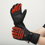 ThermoGrip Heated Gloves - Waterproof Unisex Gloves with 3 Heating Levels and Touchscreen Function