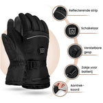 ThermoGrip Heated Gloves - Waterproof Unisex Gloves with 3 Heating Levels and Touchscreen Function