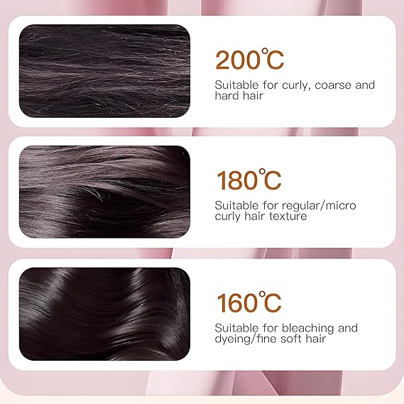 Kabellose Glättungsbürste | Schnelles Aufheizen | Stylen und Glätten