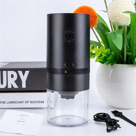 Elektrische Kaffeemühle | Anpassbare Mahlgrade | USB Wiederaufladbar | AromaMaster