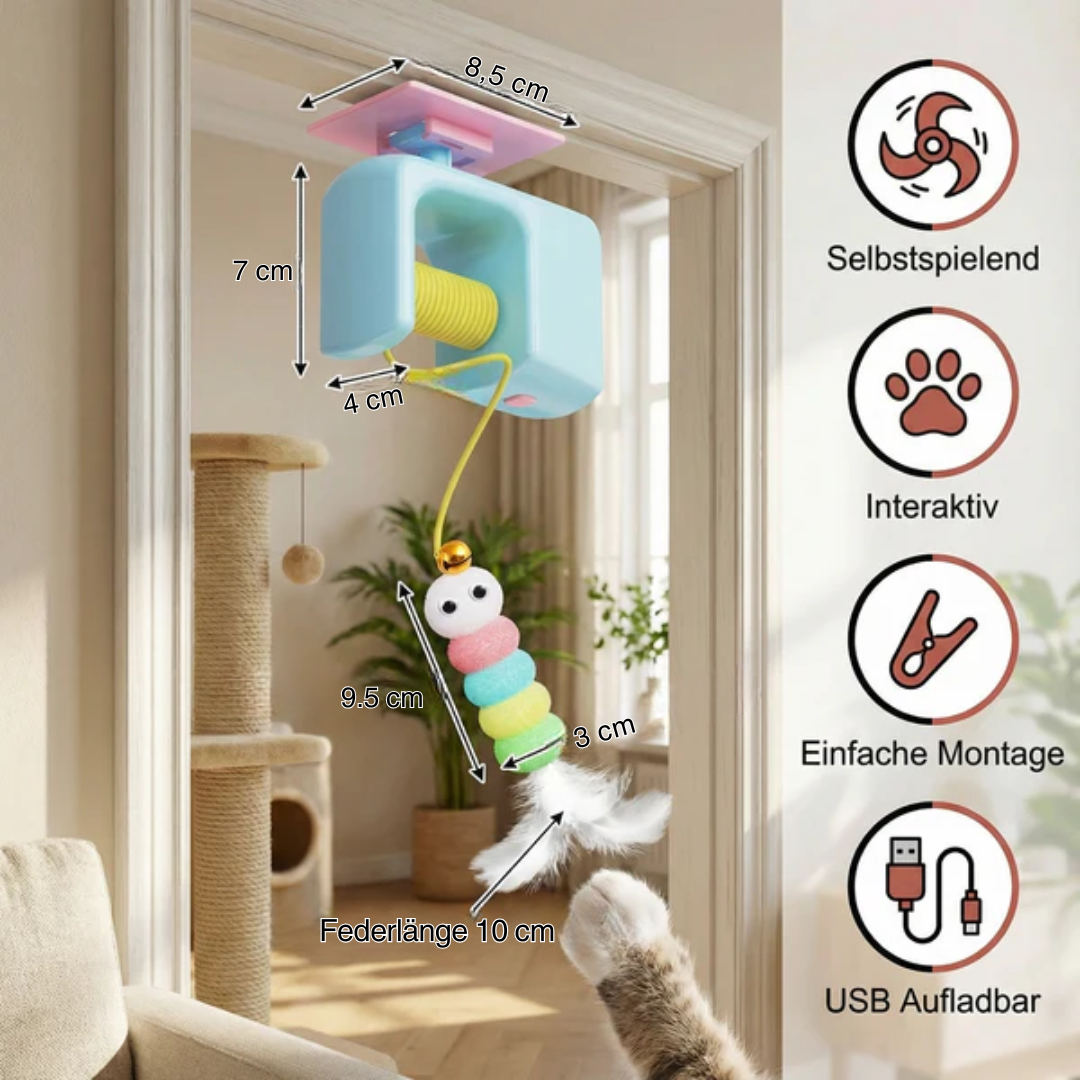 Electric Hanging Cat Toy