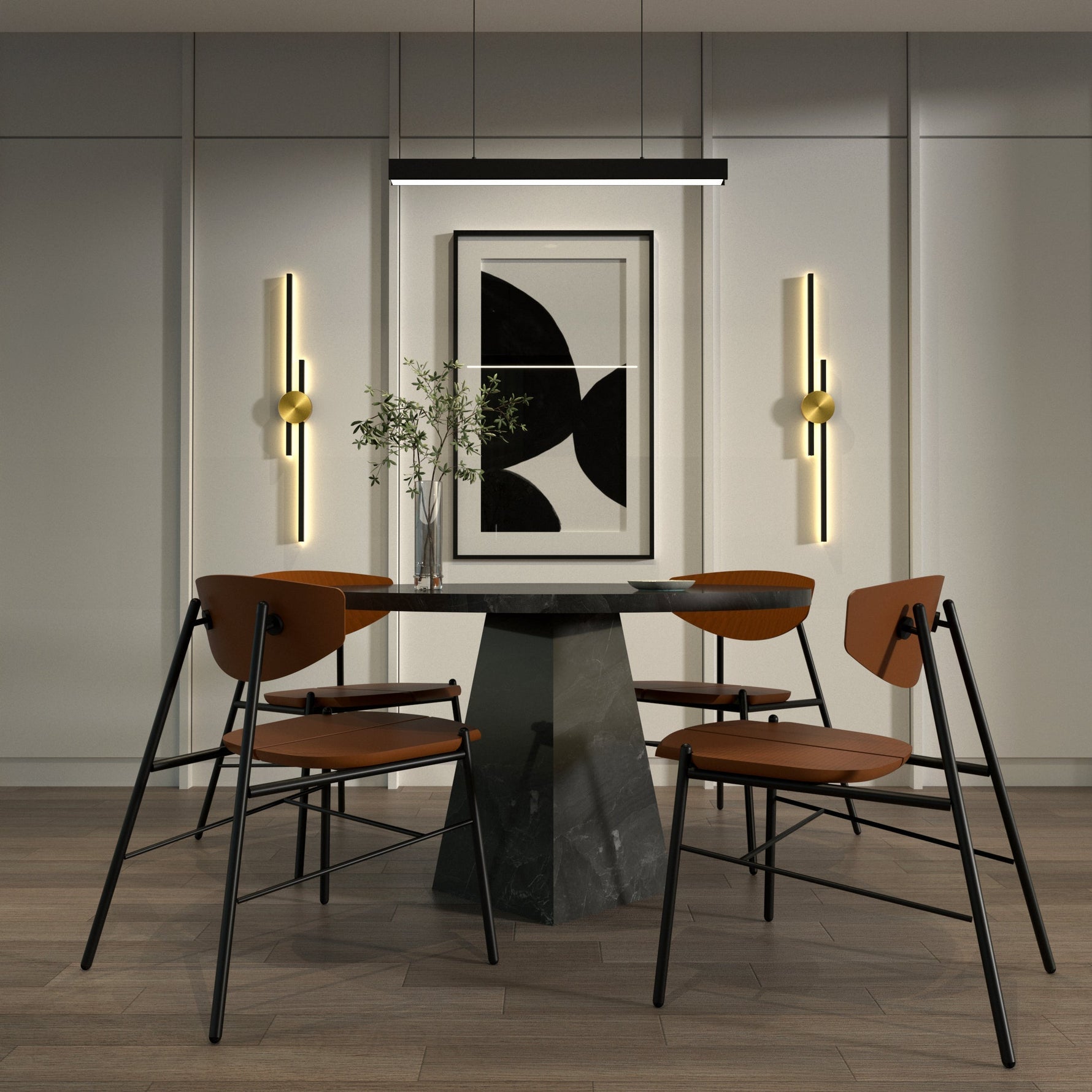 Elegante LED-Wandleuchte für stilvolles Wohnen
