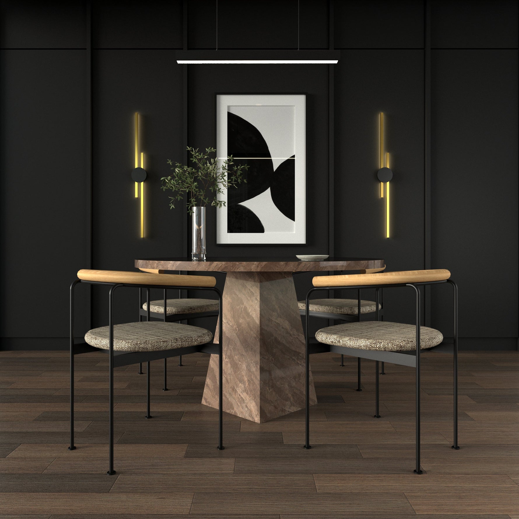 Elegante LED-Wandleuchte für stilvolles Wohnen