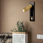 Wall Lamp with Flexible Reading Light – Elegant LED Night Lamp