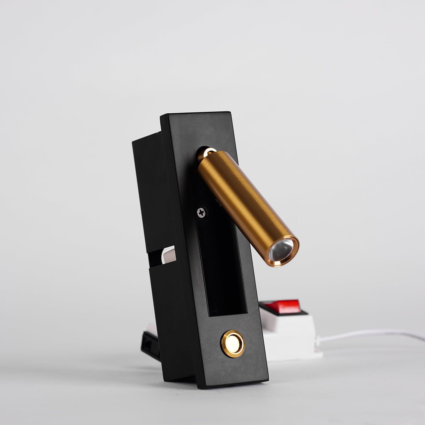 Wall Lamp with Flexible Reading Light – Elegant LED Night Lamp