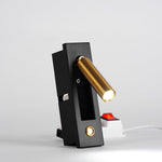 Wall Lamp with Flexible Reading Light – Elegant LED Night Lamp