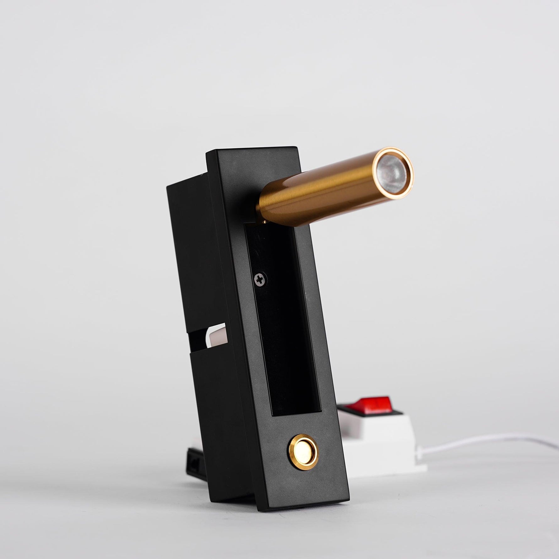 Wall Lamp with Flexible Reading Light – Elegant LED Night Lamp