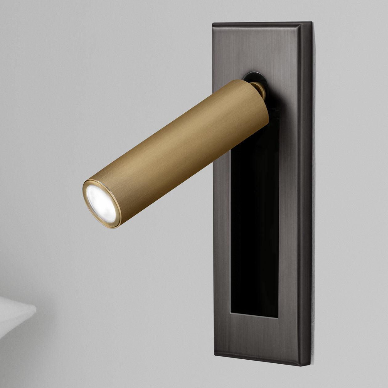 Wall Lamp with Flexible Reading Light – Elegant LED Night Lamp