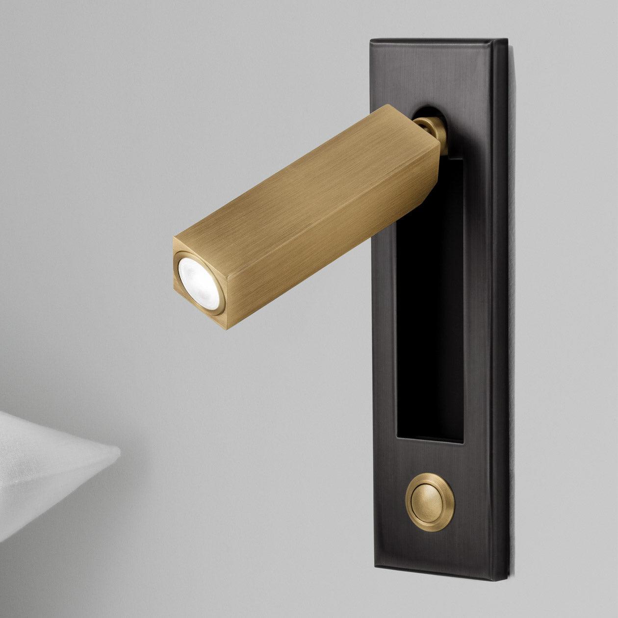 Wall Lamp with Flexible Reading Light – Elegant LED Night Lamp