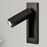 Wall Lamp with Flexible Reading Light – Elegant LED Night Lamp