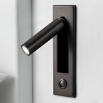 Wall Lamp with Flexible Reading Light – Elegant LED Night Lamp