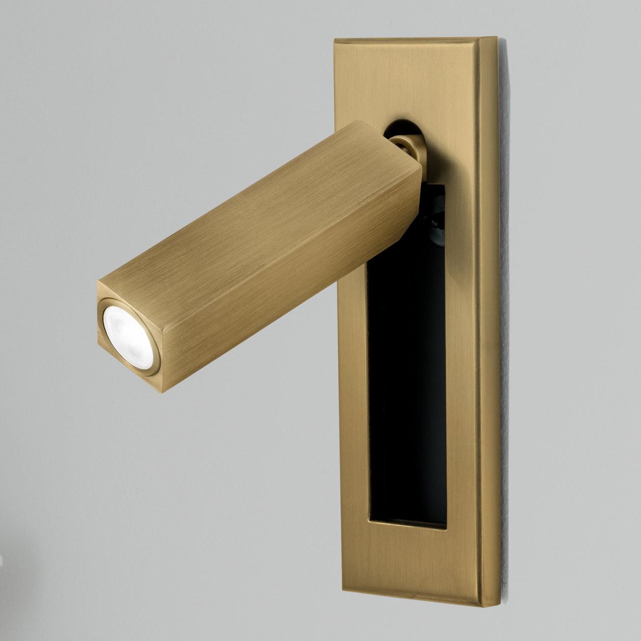 Wall Lamp with Flexible Reading Light – Elegant LED Night Lamp