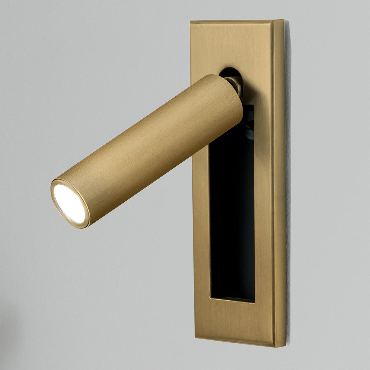 Wall Lamp with Flexible Reading Light – Elegant LED Night Lamp