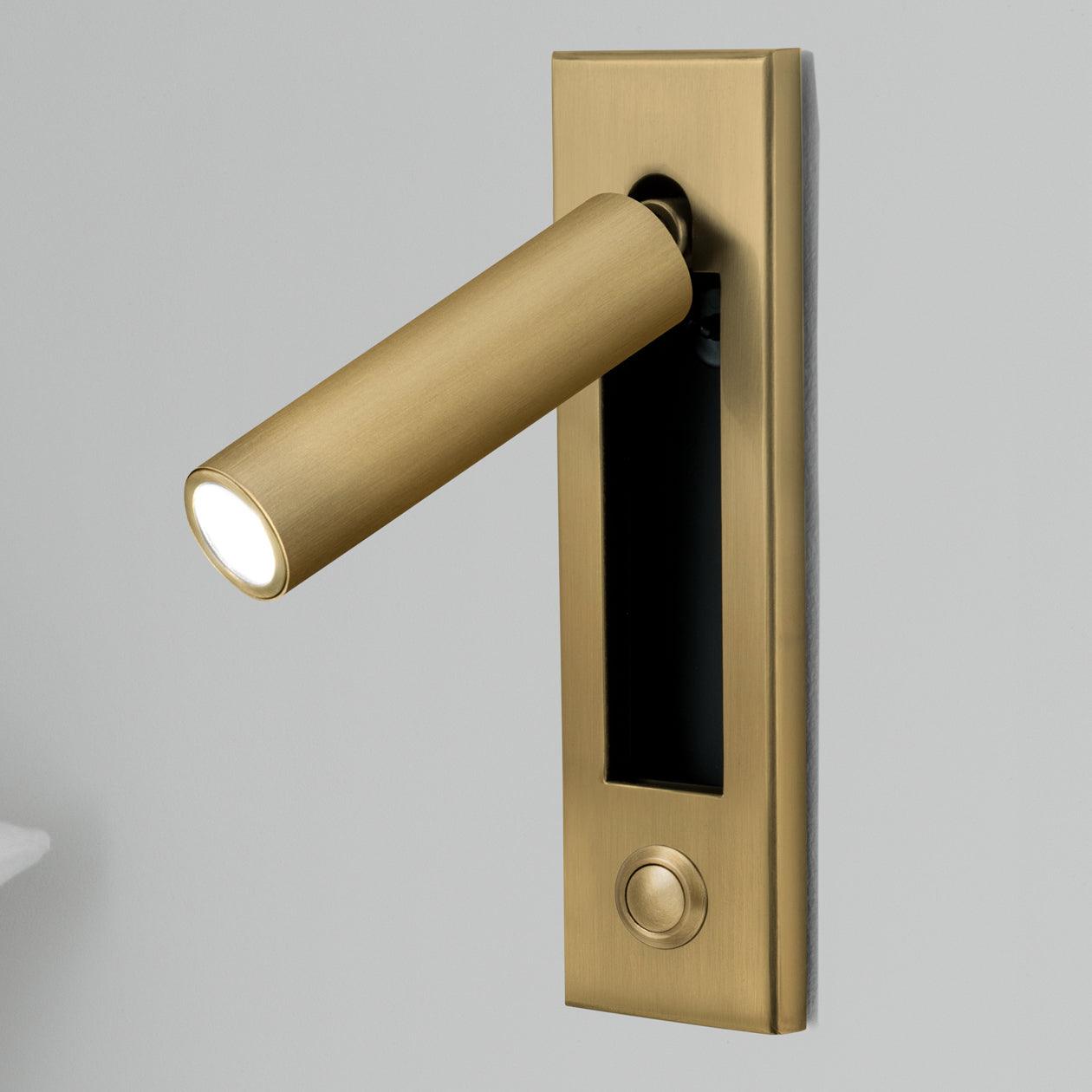 Wall Lamp with Flexible Reading Light – Elegant LED Night Lamp